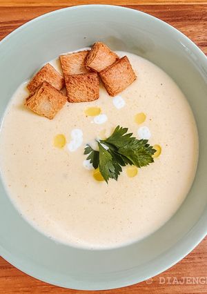 Foto resep Corn Potage (Japanese Corn Soup)