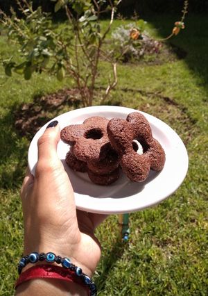 Una foto de Galletitas de algarroba y avena
