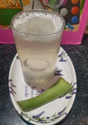 एलो वेरा जूस रेसिपी मुख्य फोटो