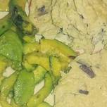 Fried eggs and butter glazed avocado #ketomeals