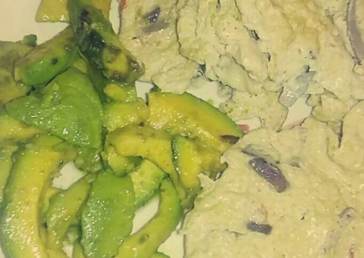 Easiest Way to Cook Delicious Fried eggs and butter glazed avocado #ketomeals This is Secret Recipe  From Best My Grandma's Recipe !!