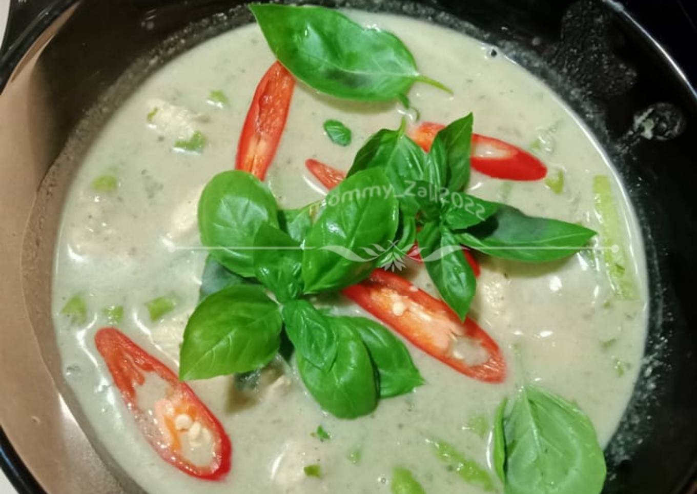 Thai Green curry chicken