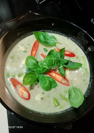Foto resep Thai Green curry chicken