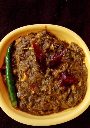 সর্ষে শাক পাঞ্জাবী স্টাইলে (sarsho saag recipe in Bengali) রেসিপির প্রধান ছবি