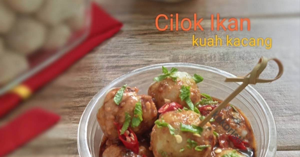 2 159 Resep Cilok Kuah Enak Dan Mudah Cookpad