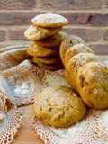 Cookies com Damasco e Chocolate de Caramelo Salgado