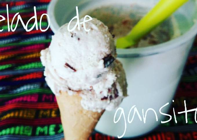 Helado De Gansito Receta De Lupita Luna Yt- Cookpad