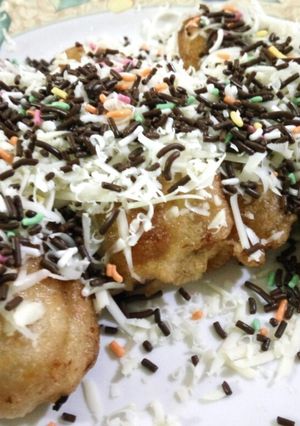 Foto resep Pisang goreng keju coklat