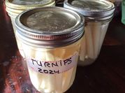 A picture of pickled turnip