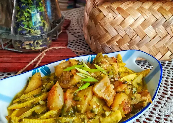 Kikil Putren Cabe Ijo