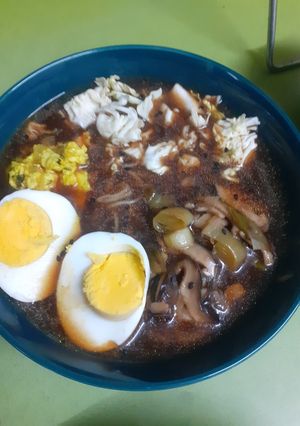 Una foto de Ramen vegetariano