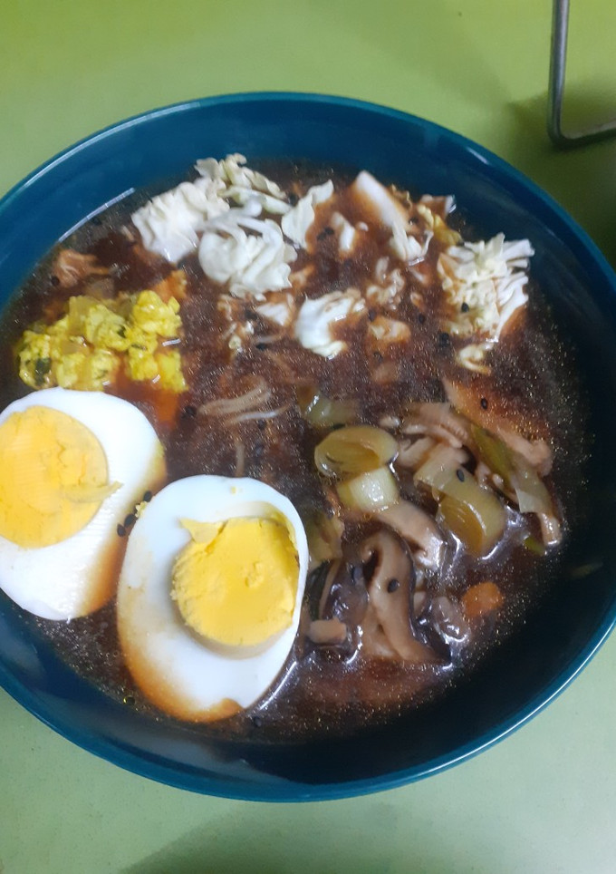 Una foto de Ramen vegetariano
