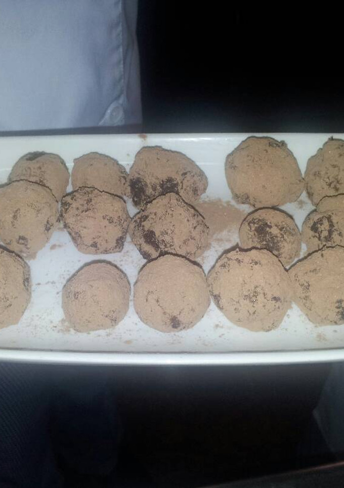 Una foto de Trufas de chocolate