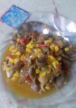 Foto resep Ampela ayam jagung pedas manis