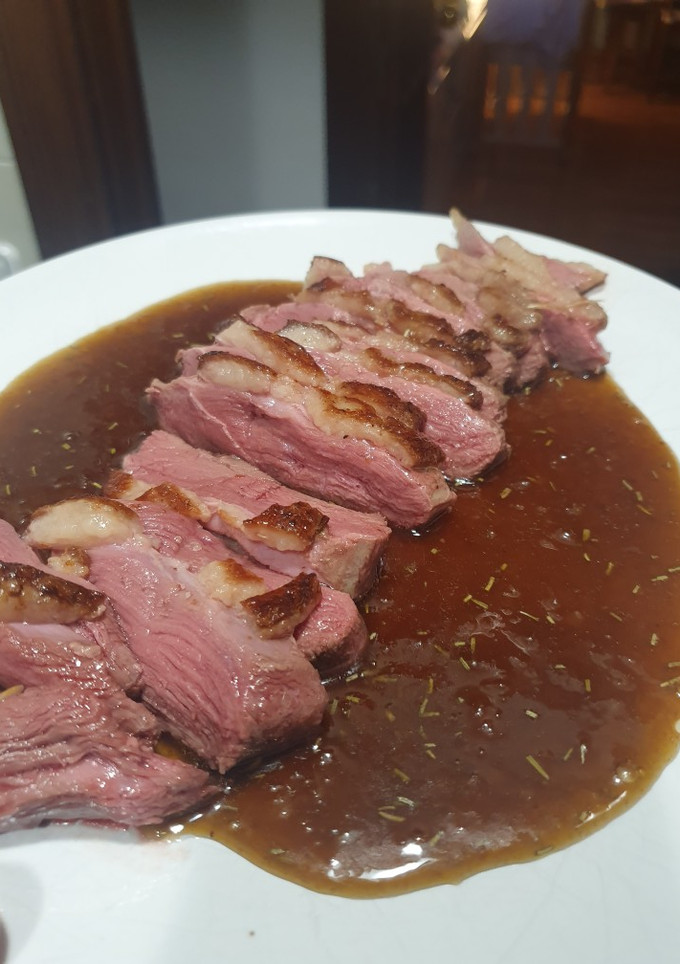 Una foto de Magret de pato en salsa de miel