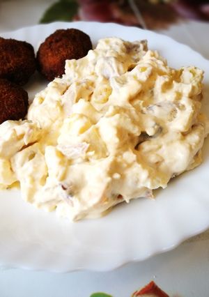 Orosz hússaláta recept fotója