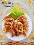 Chân vịt chiên mắm