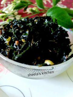 পাট শাক  ভাজা (pat shaak bhaja recipe in Bengali) রেসিপির প্রধান ছবি