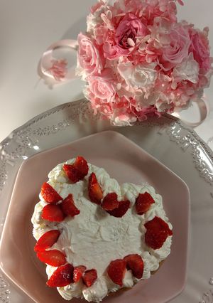 A picture of Heart Shape Millecrepes.