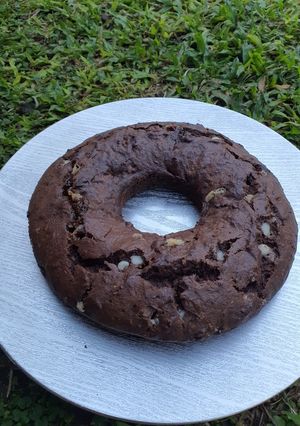 Una foto de Torta #Vegana #Chocolate #Coco