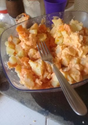 Una foto de Ensalada rusa
