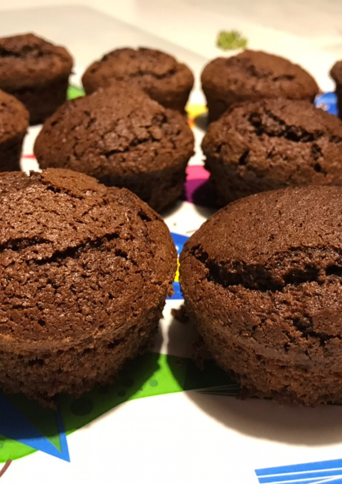 Una foto de Mini pasteles de chocolate