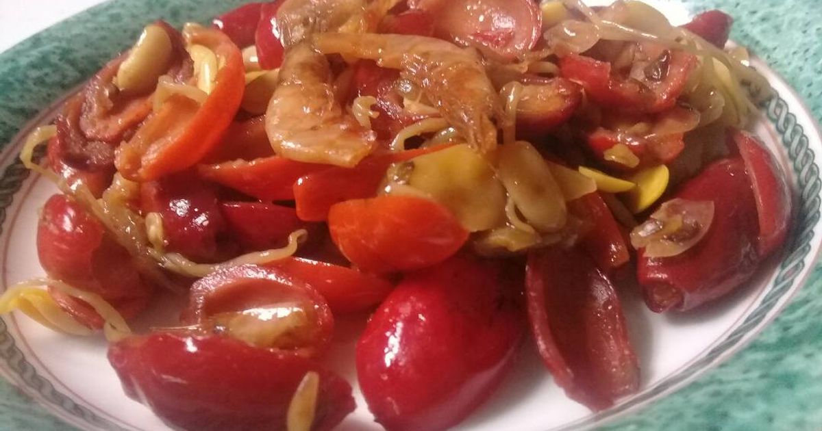 Resep tumis melinjo ebi rumahan enak dan mudah - Cookpad
