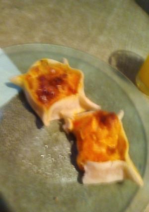 Una foto de Canastitas de pollo y calabaza