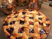A picture of raspberry pie