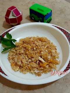 Foto resep Nasi Goreng Telur Bebek Blueband : mpasi 15++
