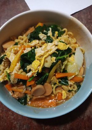 Foto resep Bakmi Pedas Nyemek (Mie Burung Dara)