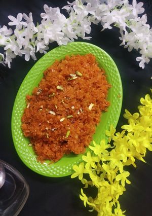 গাজরের জরদা রেসিপির প্রধান ছবি