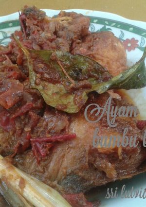 Foto resep Ayam bumbu bali tanpa santan