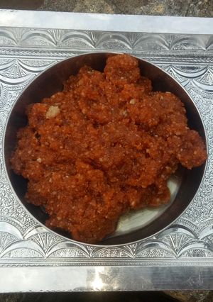 முந்திரி நெய் ஹல்வா (Munthiri nei halwa recipe in tamil) செய்முறை முக்கிய புகைப்படம்