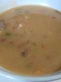 Chícharo colado con chorizo