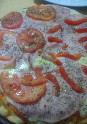 Una foto de Pizza rellena