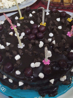 A picture of Chocolate Jam Cake🍫 🎂.
