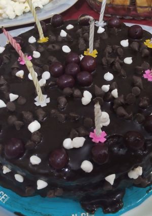 A picture of Chocolate Jam Cake🍫 🎂.