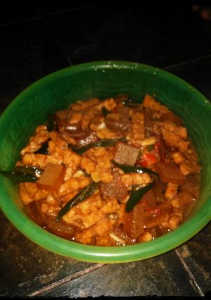 Foto resep Kikil tempe tumis kecap