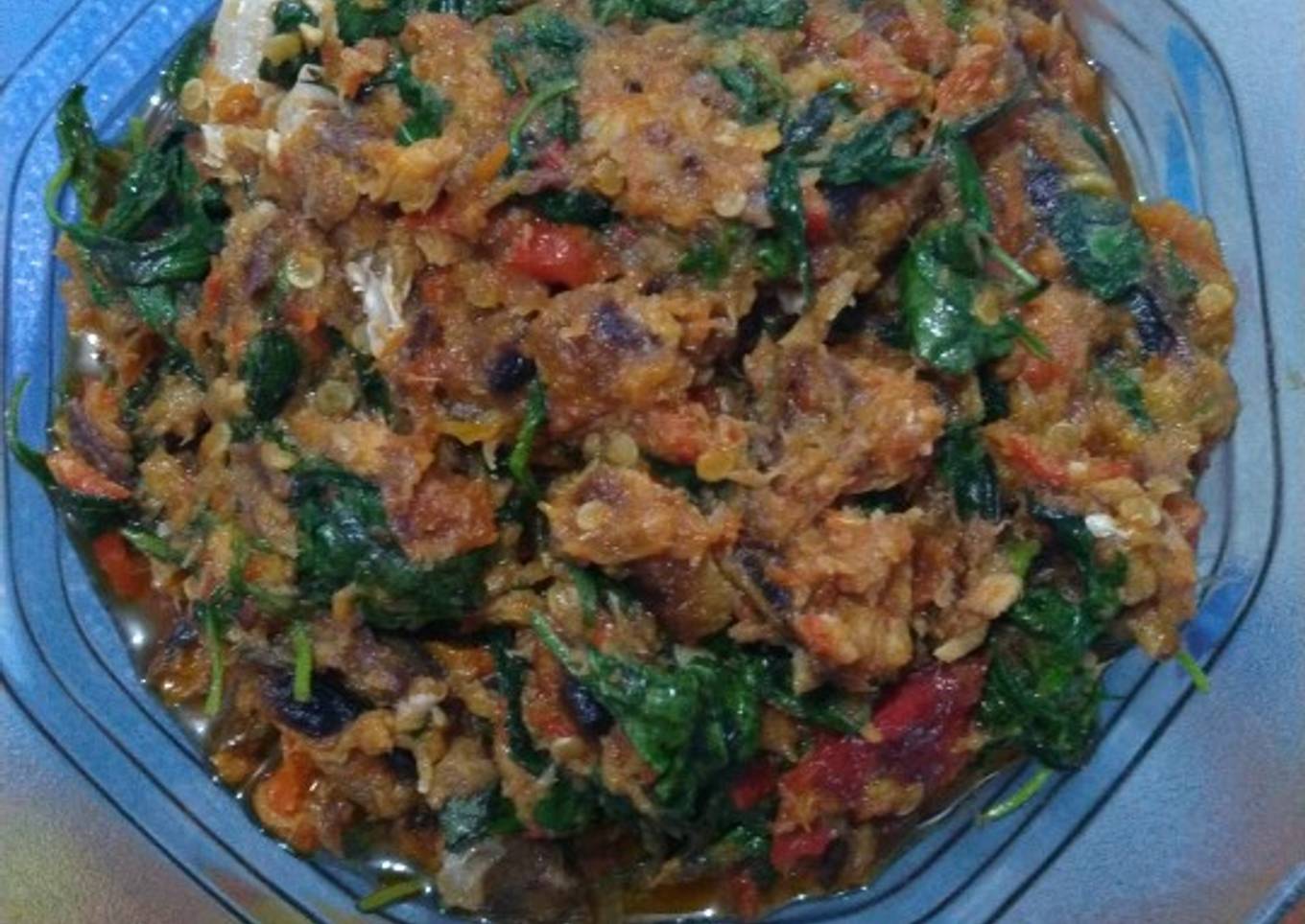 Sambal Ikan Pe (Pari) Asap / Ikan Panggang