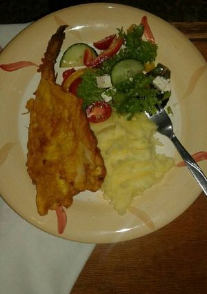 A picture of Fried fish.