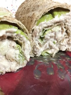 A picture of Tuna Wrap.