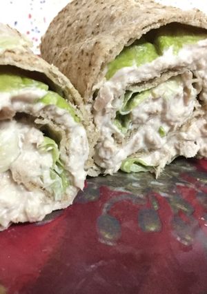 A picture of Tuna Wrap.