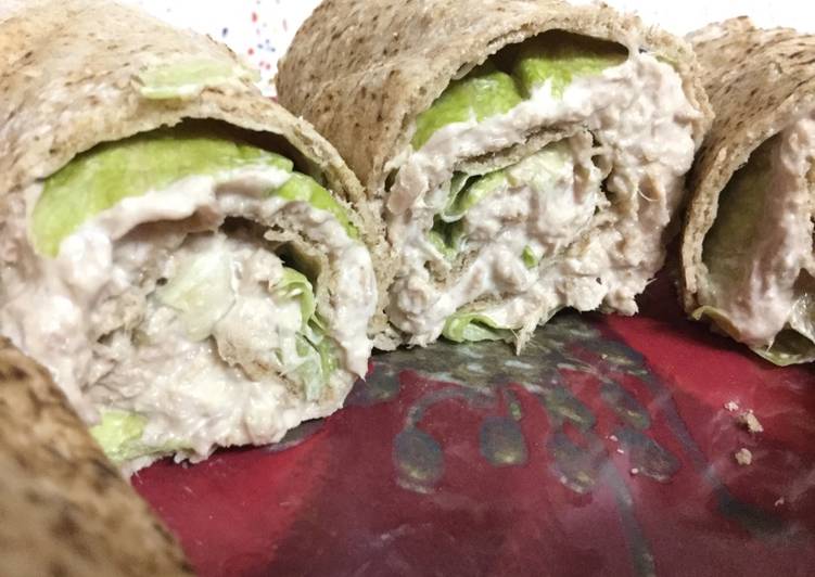 Easiest Way to Prepare Super Quick Homemade Tuna Wrap