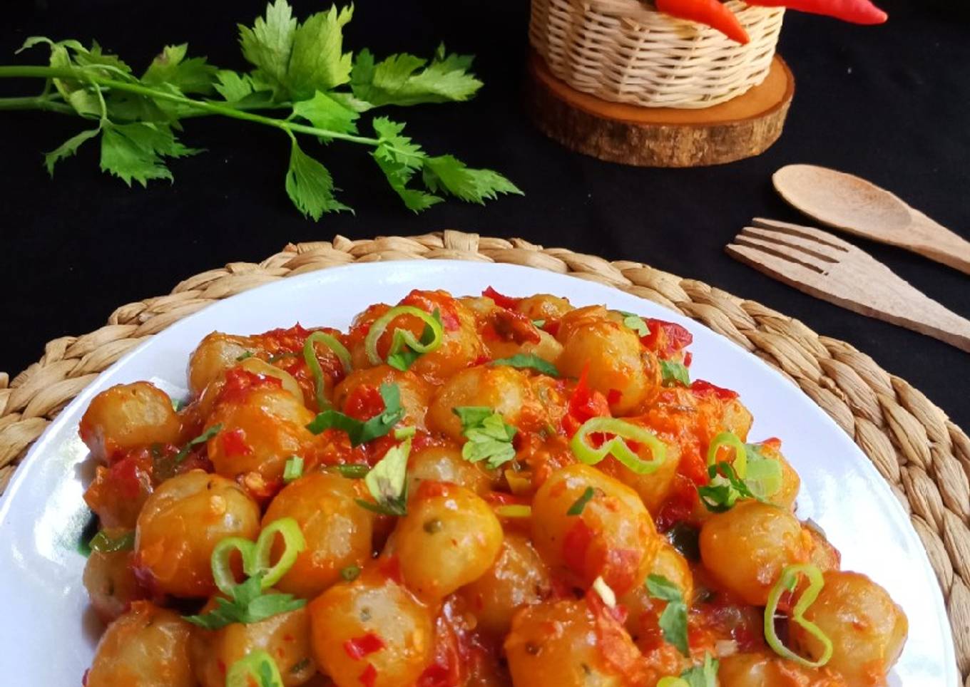 Bacil (Bakso Cilok) Pedas