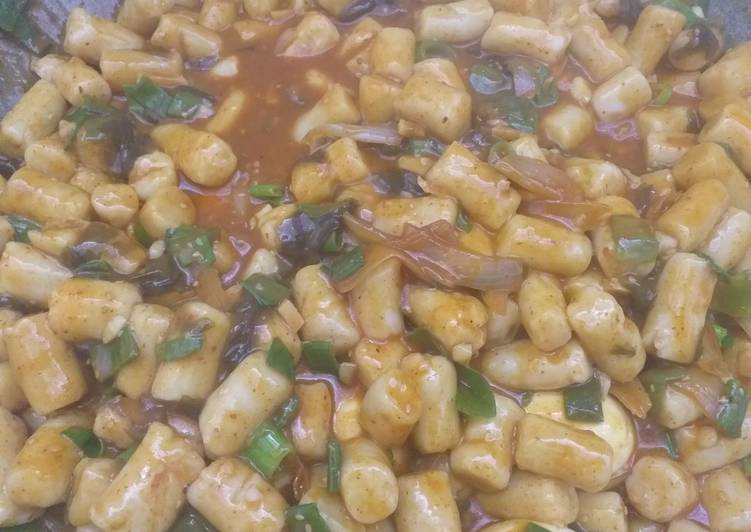 Resep TOPPOKI - RICE COOKER ala TIKA😘 Anti Gagal
