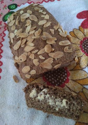 Foto de Pão low carb com psylliun