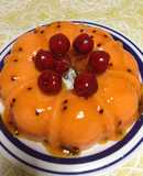 Flan de maracuyá!