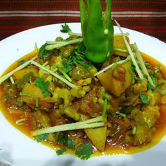 A picture of Mix sabzi.