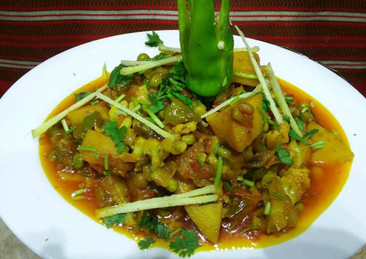 Easiest Way to Make Quick Mix sabzi
